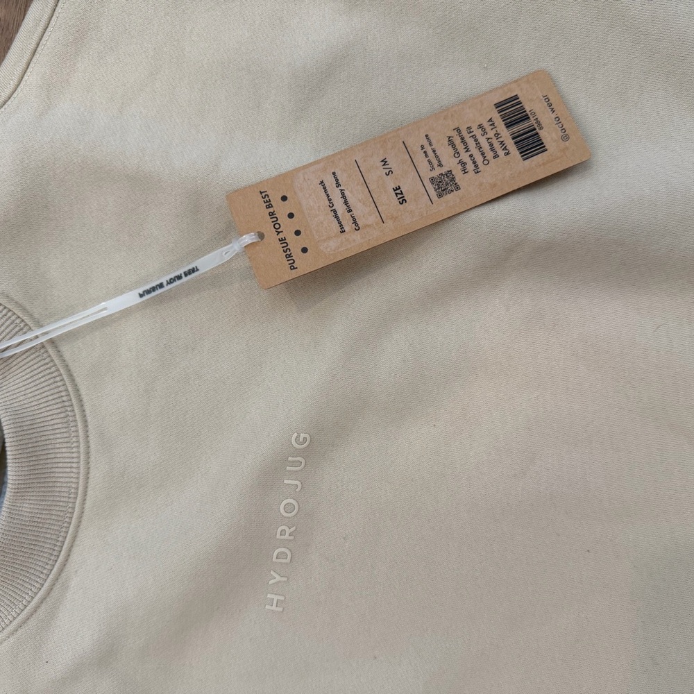 HydroJug Cream Women's Sweater - Picture 2 of 2